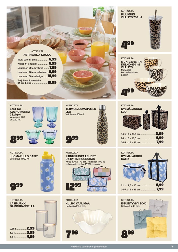 Tokmanni Tokmanni Kesäkuvasto 2026 sivu 35